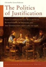 Cover of: The Politics of Justification by Christoffer Green-Pedersen