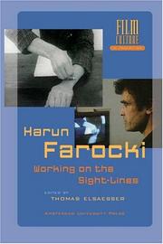 Cover of: Harun Farocki by Thomas Elsaesser, Thomas Elsaesser