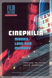 Cover of: Cinephilia: Movies, Love and Memory