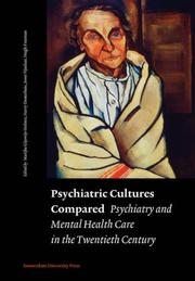 Cover of: Psychiatric Cultures Compared by 