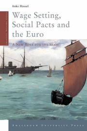 Wage Setting, Social Pacts and the Euro by Anke Hassel