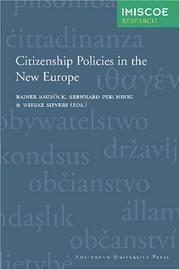 Cover of: Citizenship Policies in the New Europe (Amsterdam University Press - IMISCOE Research)