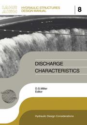 Cover of: Discharge characteristics by edited by D.S. Miller.