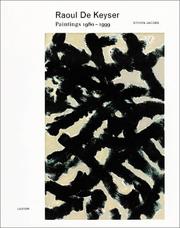 Cover of: Raoul De Keyser: 1980-1999