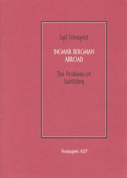 Cover of: Ingmar Bergman Abroad: The Problems of Subtitling