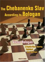 Cover of: The Chebanenko Slav According to Bologan by Victor Bologan