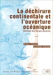 Cover of: La Dechirure Continentale Et L'Ouverture Oceanique