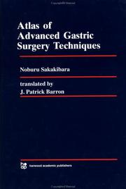 Cover of: Atlas of Advanced Gastric Surgery Techniques by SAKAKIBARA