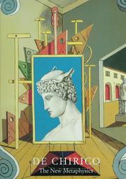 Cover of: De Chirico: The New Metaphysics