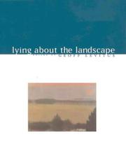 Cover of: Lying about the Landscape (Art & Australia Monograph)
