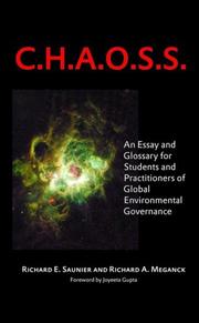 Cover of: C.H.A.O.S.S.: An Essay and Glossary for Students and Practitioners of Global Environmental Governance (HBK)