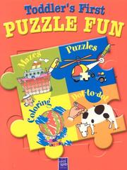 Cover of: Toddler's First Puzzle Fun--Red