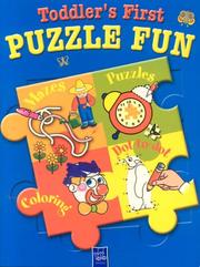 Cover of: Toddler's First Puzzle Fun--Blue by Yoyo