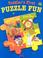 Cover of: Toddler's First Puzzle Fun--Blue