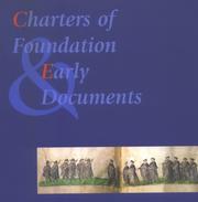 Cover of: Charters of Foundation & Early Documents of the Universities of the Coimbra Group by 