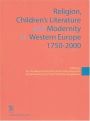 Cover of: Religion, Children's Literature and Modernity in Western Europe 1750-2000 (Kadoc Studies on Religion, Culture & Society) by 