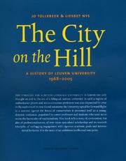 Cover of: City on the Hill: A History of Leuven University 1968-2005