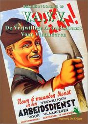 Cover of: V.A.V.V.: De Vrijwillige Arbeidsdienst voor Vlaanderen