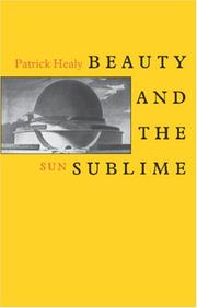 Cover of: Beauty and the Sublime
