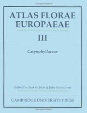 Cover of: Atlas Florae Europaeae: Distribution of Vascular Plants in Europe