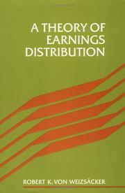 Cover of: A theory of earnings distribution