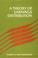 Cover of: A theory of earnings distribution