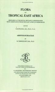 Cover of: Flora of Tropical East Africa - Aristolochiace (1986) (Flora of Tropical East Africa) | 