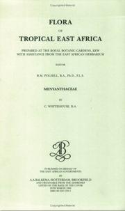 Cover of: Flora of Tropical East Africa - Menyanthaceae (1996) (Flora of Tropical East Africa)