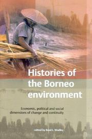 Cover of: Histories of the Borneo Environment by Reed L. Wadley