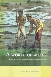 Cover of: A World of Water by Peter Boomgaard