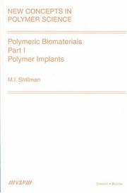 Cover of: Polymeric biomaterials