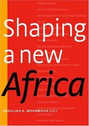 Cover of: Shaping a New Africa by Abdullah A. Mohamoud