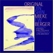 Cover of: Original Jin Shin | Mieke  F.W. Berger