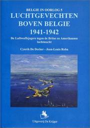 Cover of: Luchtgevechten Boven Belgie 1941-1942