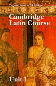 Cover of: Cambridge Latin course. by 