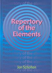 Cover of: Repertory of the Elements