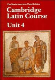 Cover of: Cambridge Latin Course Unit 4 Student's book North American edition