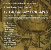 12 Great Americans by Carl Weissner