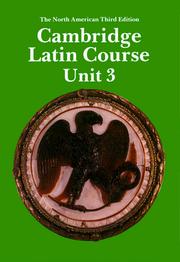 Cover of: Cambridge Latin course. by 