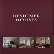 Cover of: Designer Houses (Architecture)