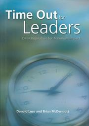 Cover of: Time Out for Leaders : Daily Inspiration for Maximum Impact