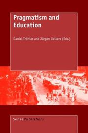 Cover of: Pragmatism and  Education