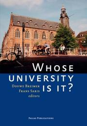 Cover of: Whose University Is It?