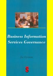 Cover of: Business Information Services Governance by Jac Cuypers, Jac Cuypers