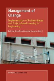 Cover of: Management of Change | 