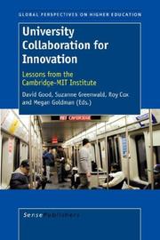 Cover of: University Collaboration for Innovation by 