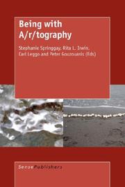 Cover of: Being with A/r/tography