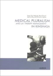 Cover of: Medical Pluralism & Lay Therapy Management in Kinshasa