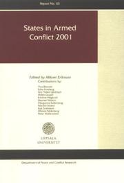Cover of: States in Armed Conflict 2001