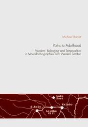 Cover of: Paths to Adulthood | Michael Barrett